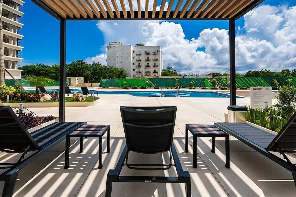 Apartmán 2 Rooms, Pools, Tennis, Spa, Gym, Petpark, Jacuzzi Playa del Carmen
